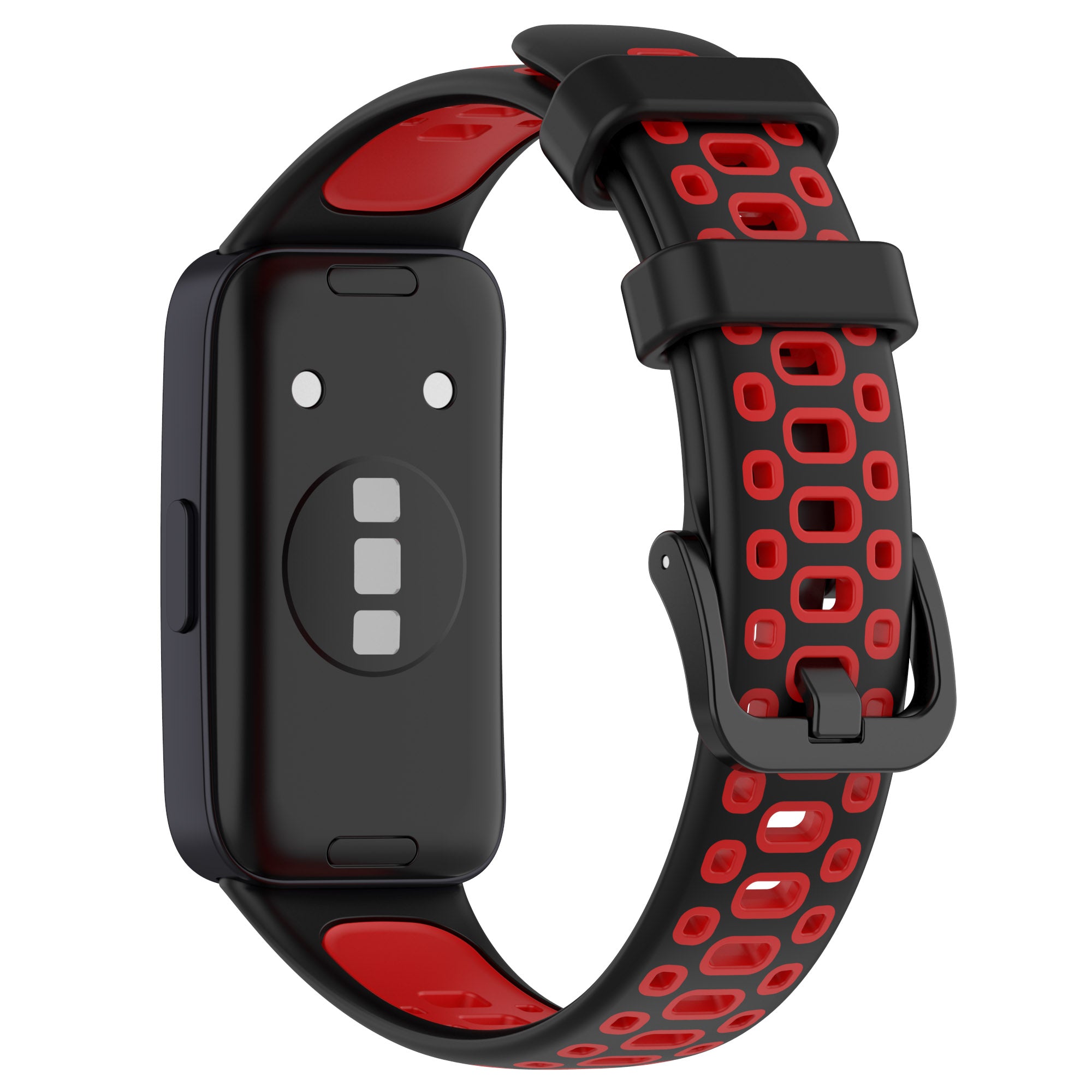 For Huawei Band 8 Adjustable Silicone Watch Band Dual-color Replacement Strap For Huawei Band 8 Adjustable Silicone Watch Band Dual-color Replacement Strap